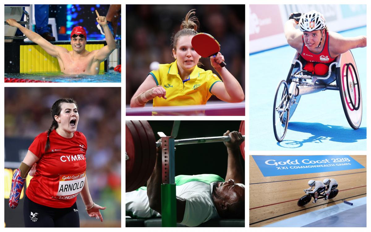 Gold Coast 2018 Commonwealth Games - Collage - Review Up to 300 Para athletes delight Australian crowd at Gold Coast 2018