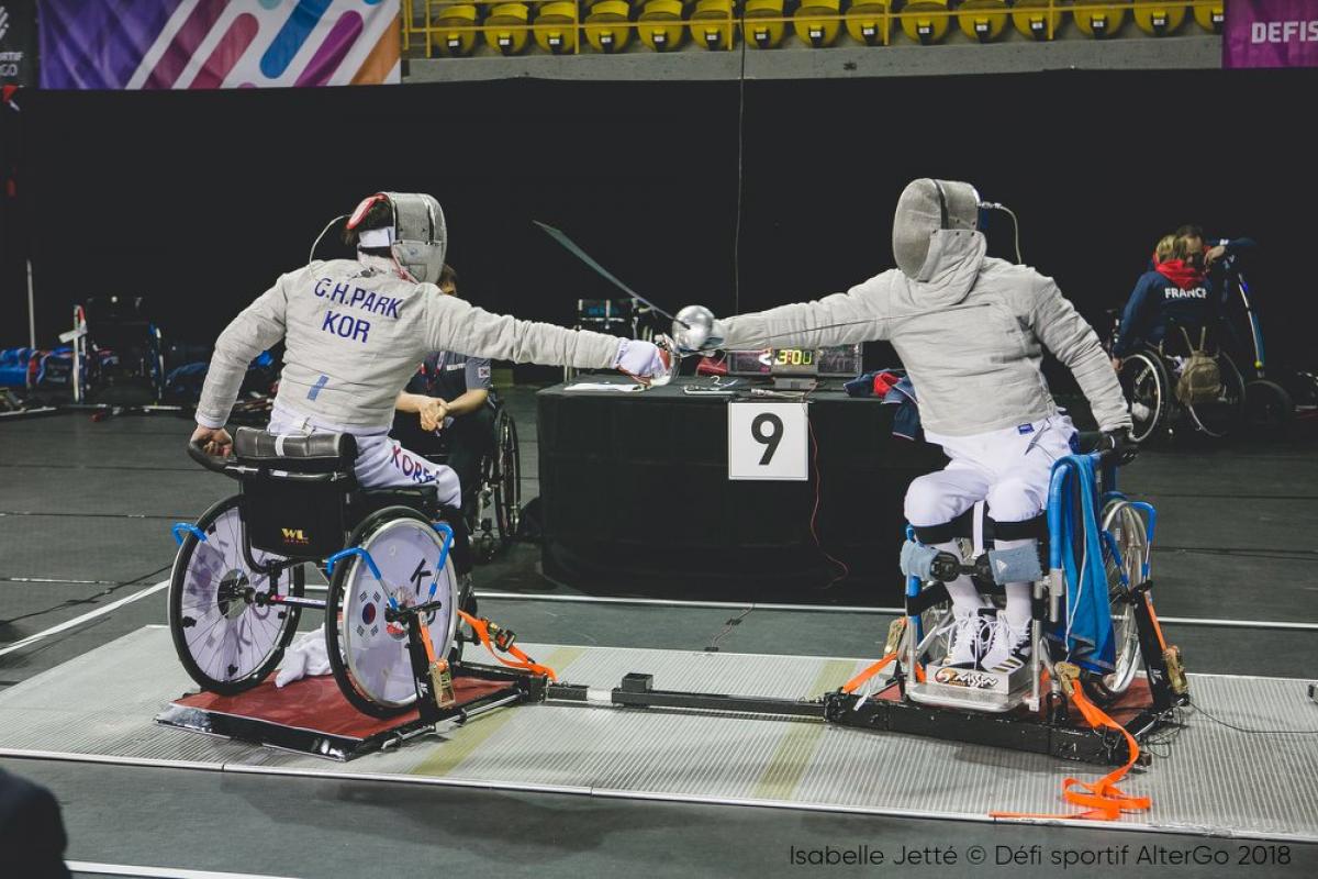 Montreal staged third wheelchair fencing World Cup of 2018