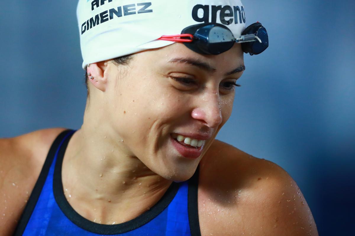 Argentinian swimmer Daniela Gimenez