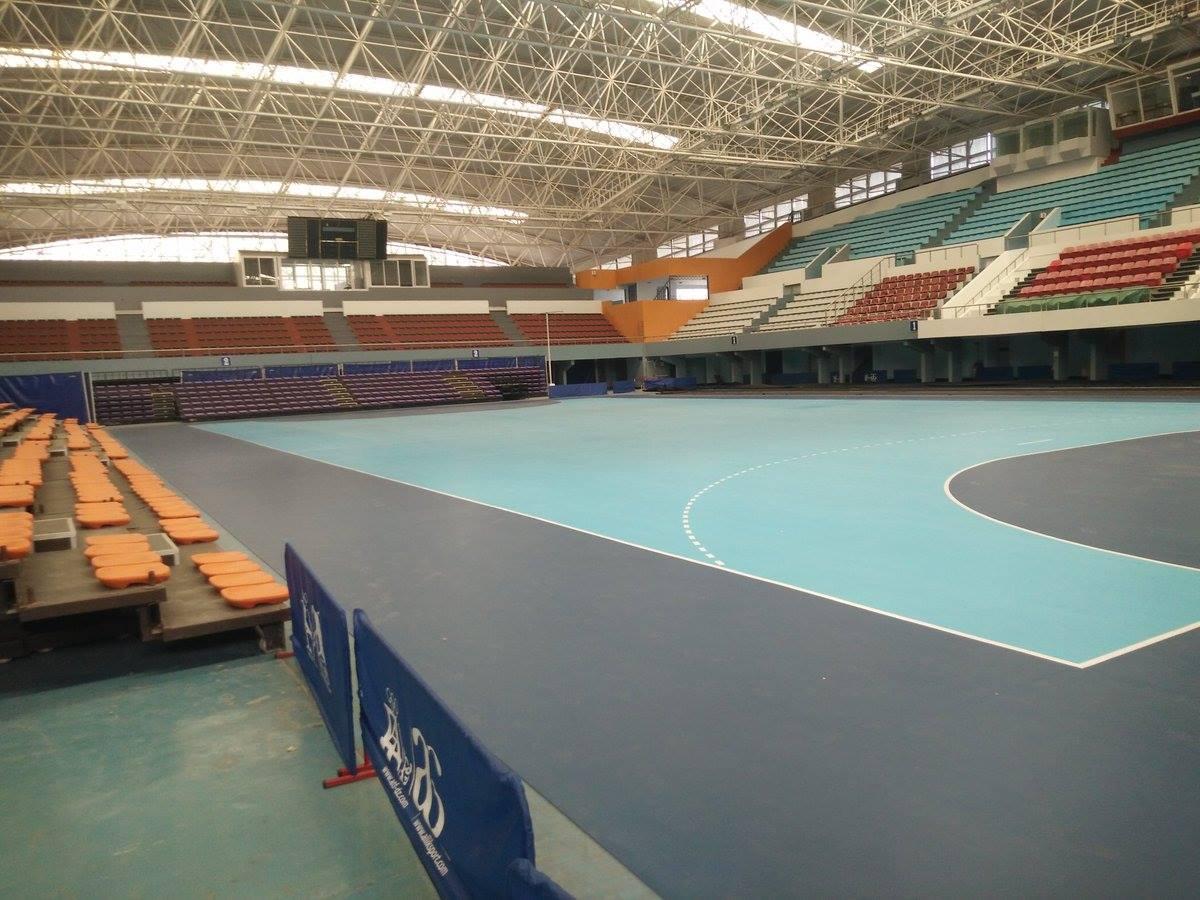 an empty gymnasium