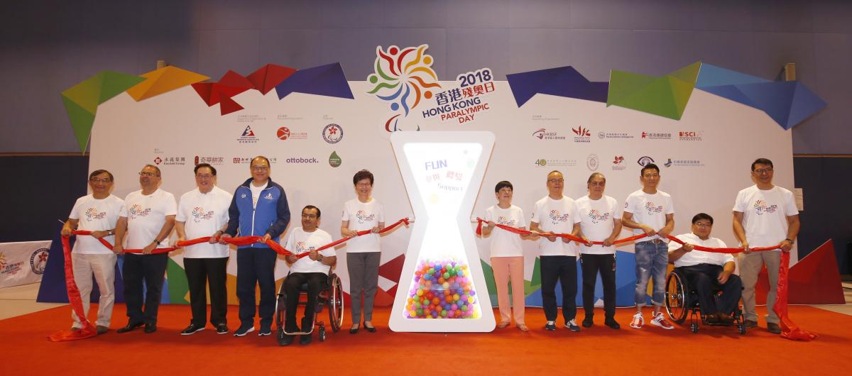 Over 1,200 participants took part in Para sport exhibitions at the second Hong Kong Paralympic Day