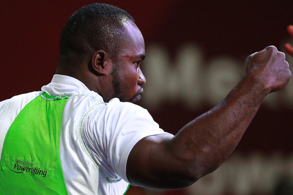 Roland Ezuruike male powerlifter Roland Ezuruike