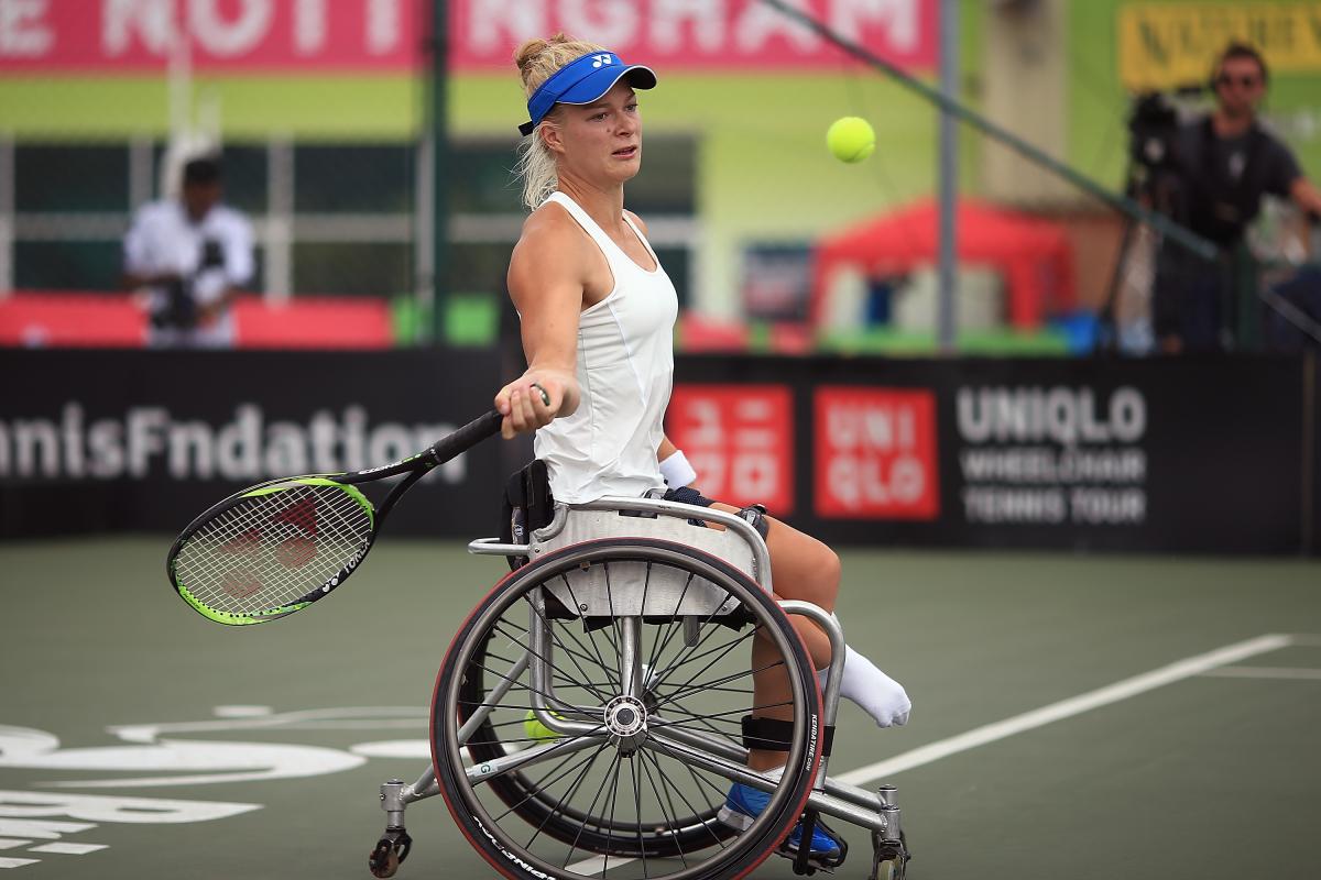 Diede de Groot - Netherlands - wheelchair tennis Netherlands' Diede de Groot