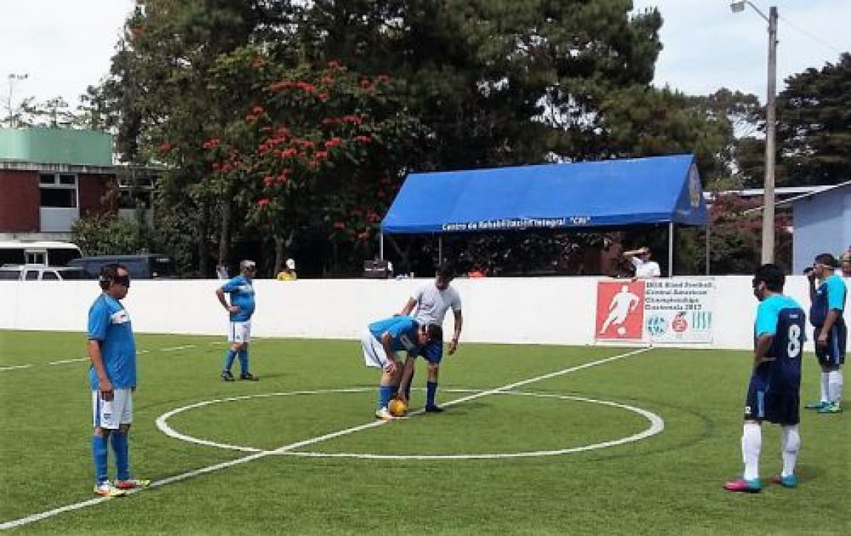 Guatemala staged regional blind football competition