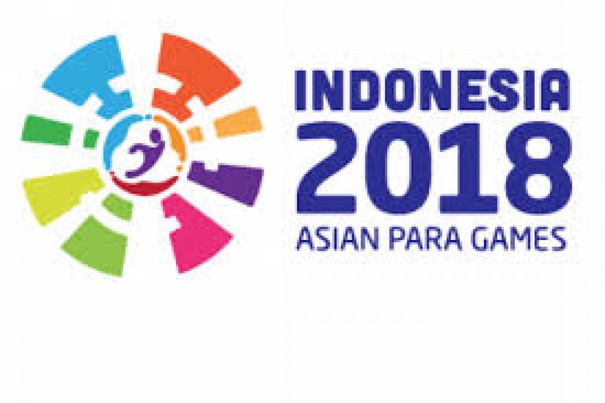 Colorful logo of Indonesia 2018 Asian Para Games