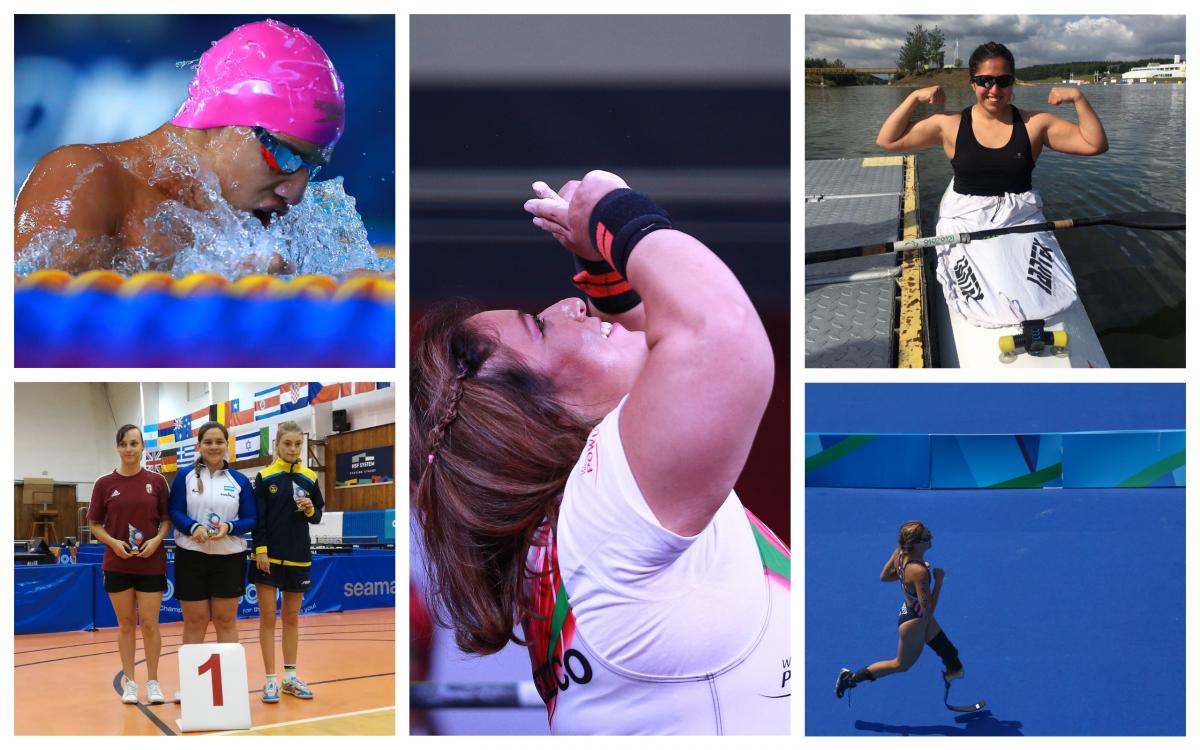 five Americas Para athletes competing at their sports