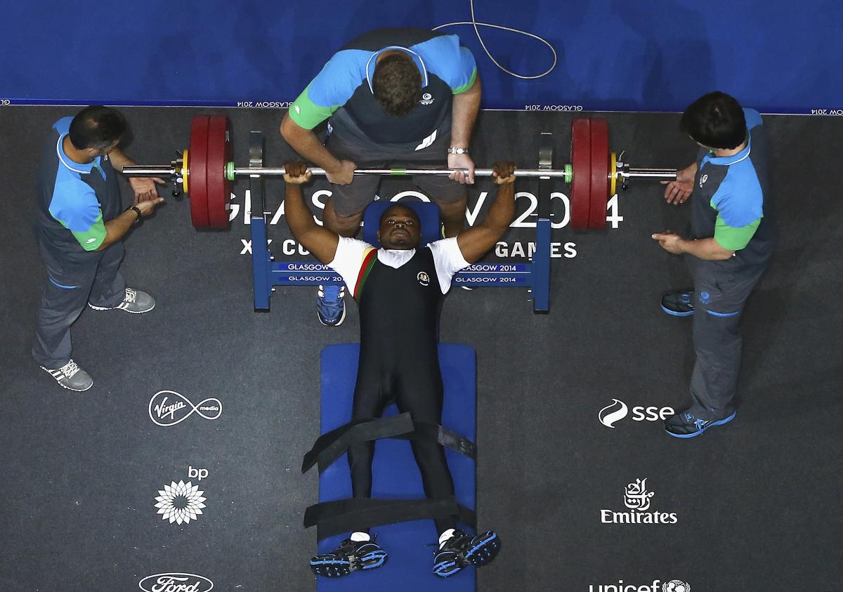 Maurice Francis Biwole Nkodo - Cameroon - Powerlifting Cameroon's powerlifter Maurice Francis Biwole Nkodo