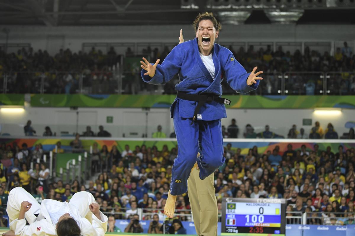 female judoka Lenia Ruvalcaba