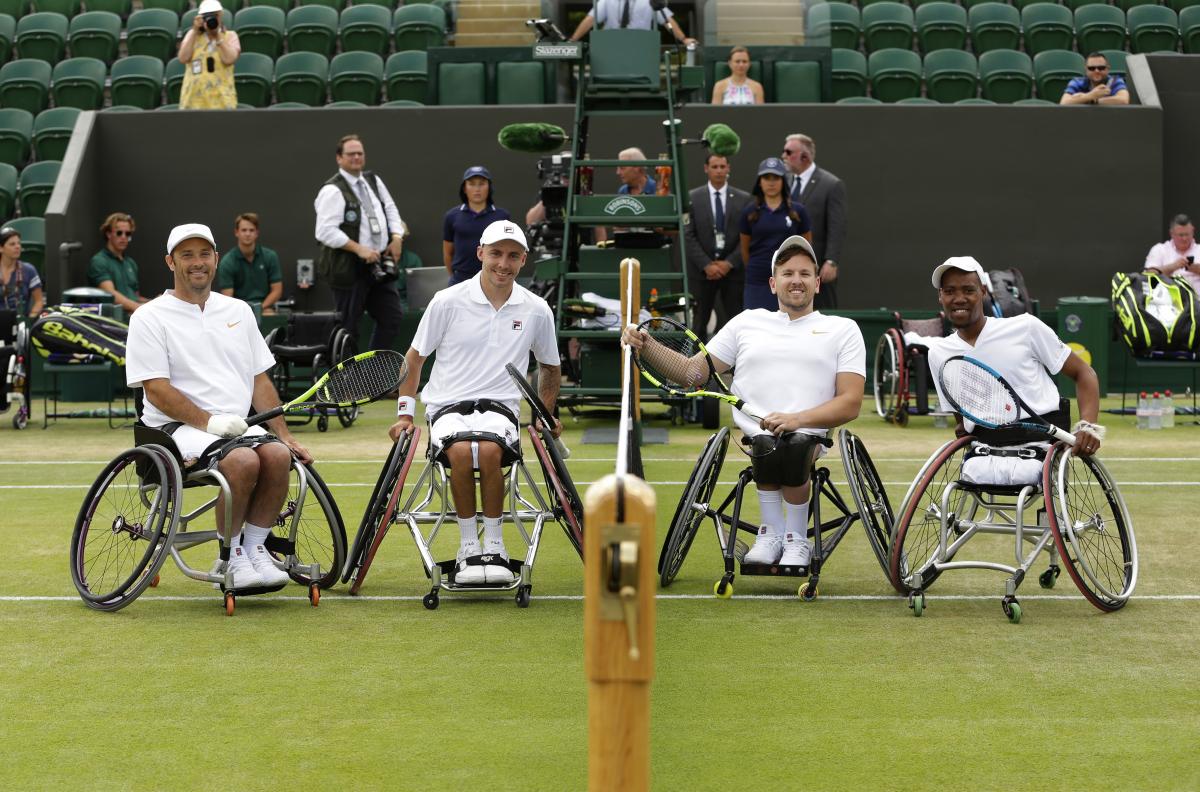 Quad exhibition - Wimbledon 2018 Quad doubles exhibition was held at Wimbledon in 2018