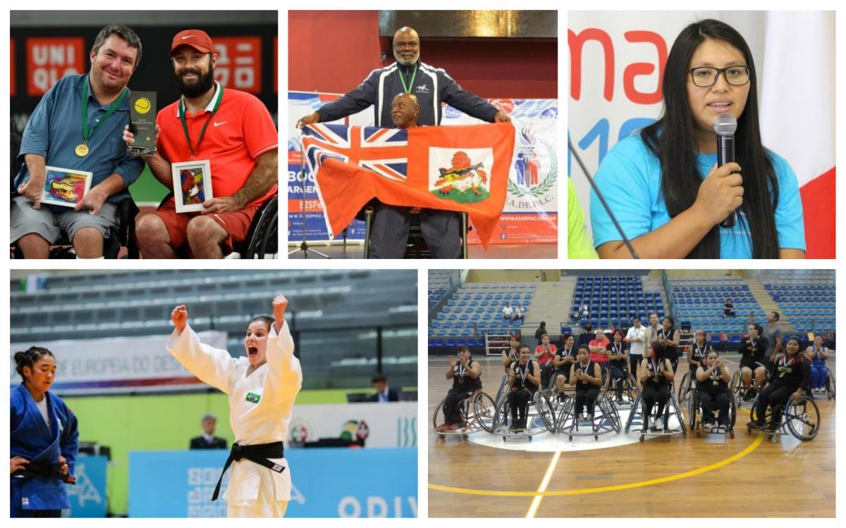 five Americas athletes competing in Para sport