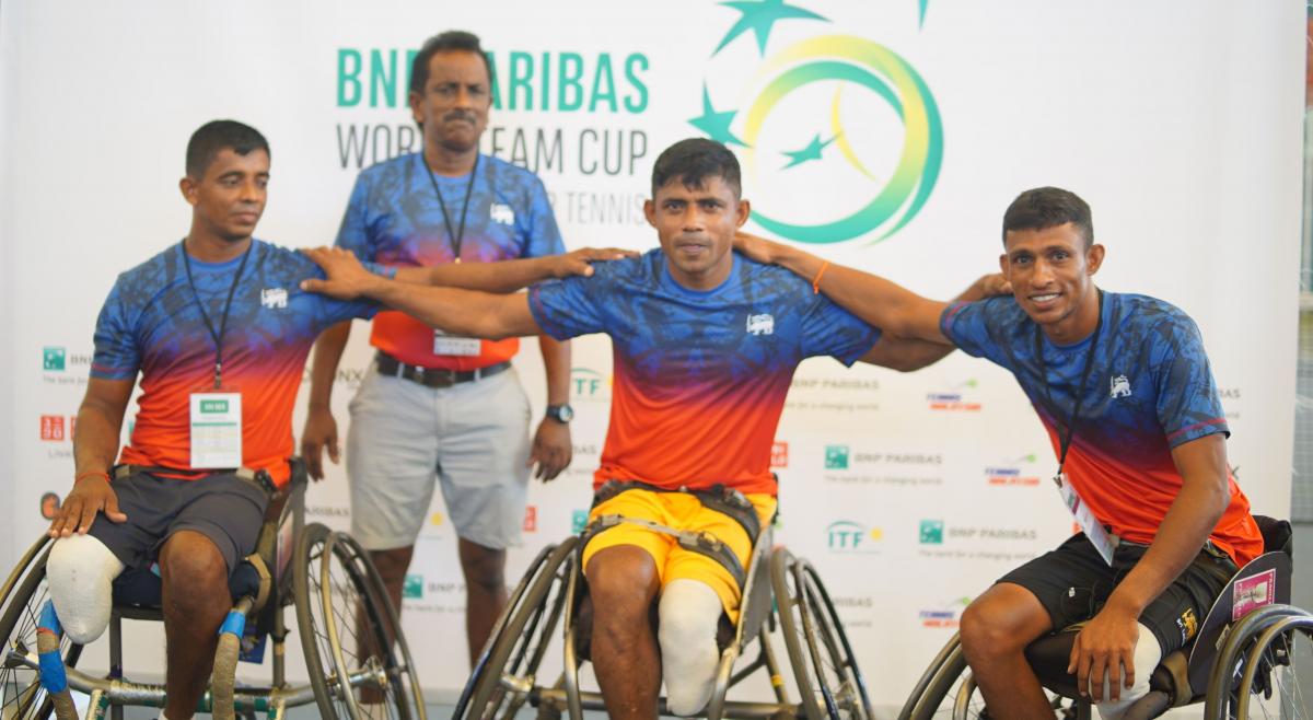 Sri Lanka - wheelchair tennis - World Team Cup Sri Lanka won the Asian-Oceanian Qualification and qualified for the 2019 World Team Cup finals