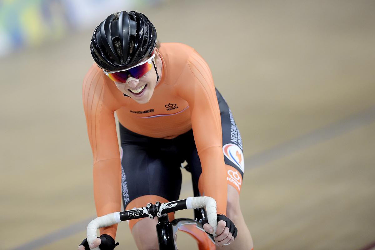 Alyda Norbruis female Para cyclist Alyda Norbruis