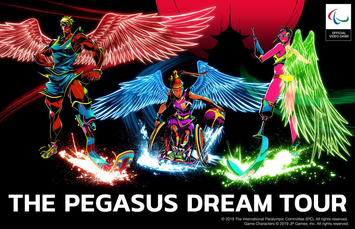 the official video game of the IPC - The Pegasus Dream Tour
