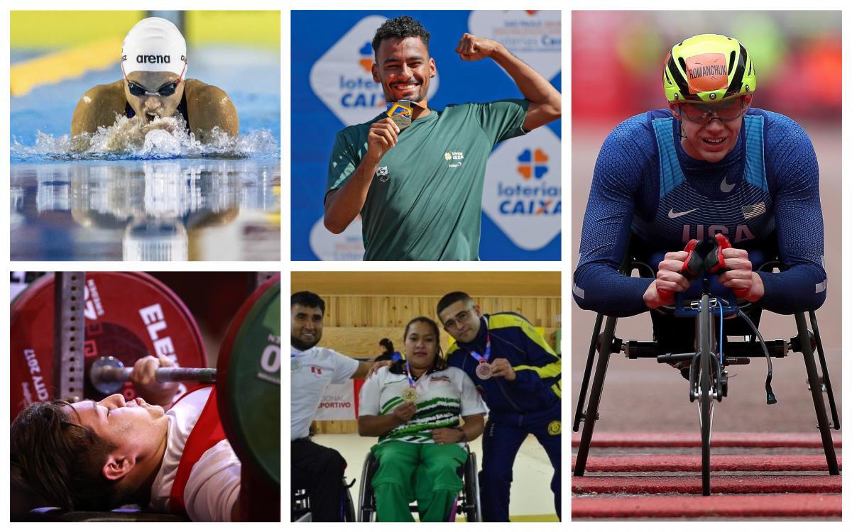 Five athletes shortlisted for April's Americas Athlete of the Month