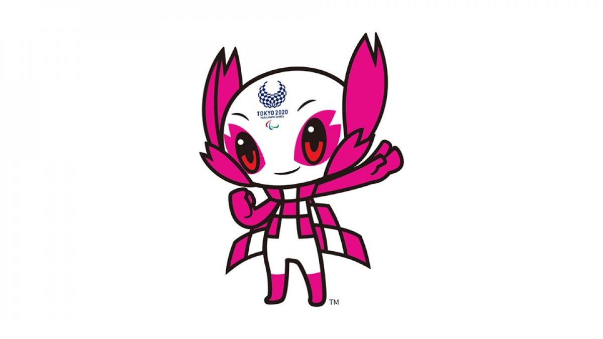 Someity the official mascot of the Tokyo 2020 Paralympic Games