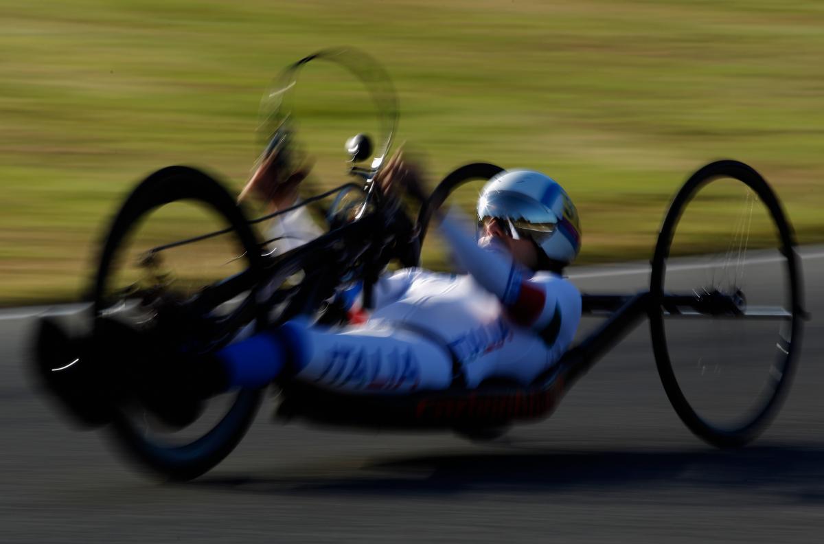 Vittorio Podesta - Italy Two-time Paralympic champion Vittorio Podesta is one of Italy's top cyclists