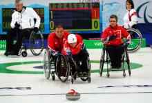 Wheelchair Curling Great Britain Team
