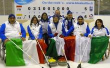 Wheelchair Curling Italy Team 