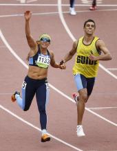 Brazil's Sprinter Terezinha Guilhermina 