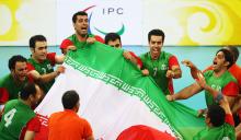 Team Iran Sitting Volleyball