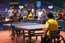 Table Tennis at the Parapans - USA vs Brazil