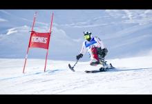 IPC Alpine Skiing Europa Cup in Tignes France