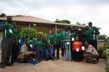 Kenya's Delegation at the Agitos Foundation Youth Workshop in Rwanda