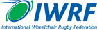 Logo Wheelchair Rugby Federation (IWRF)