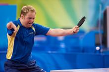 Swedish Table Tennis player Fredrik Andersson