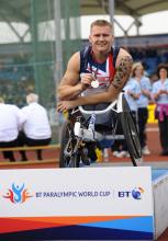 David Weir at 2010 BT Paralympic World Cup