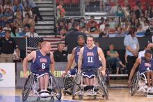 USA men's Wheelchair Basketball