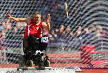Serbian athlete Zeljko Dimitrijevic broke the world record in the men’s club throw F31/32/51 at the London 2012 Paralympic Games