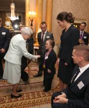 Ellie Simmonds and the Queen