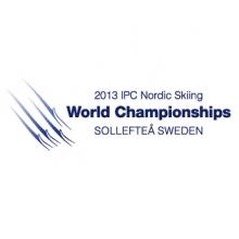 Solleftea 2013 IPC Cross Country Biathlon Nordic Skiing World Championships logo