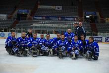 Estonia ice sledge hockey team