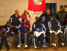 Bermuda's boccia team