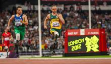 Alan Fonteles and Oscar Pistorius