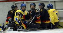 Germany Sweden Ice Sledge Hockey