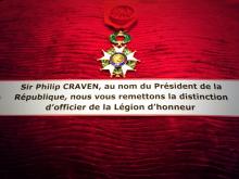 Sir Philip Craven's Légion d’Honneur 