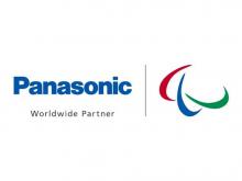 The emblems of the IPC and Worldwide Paralympic Partner Panasonic