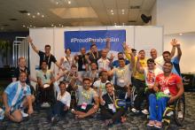 Athletes were educated through Proud Paralympian at Mexico City 2015