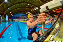 Maja Reichard of Sweden competes at the 2016 IPC Swimming European Open Championships in Funchal, Portugal.