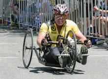 World Masters Games 2017 - hand cyclist