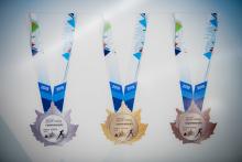 the official medals of the Prince George 2019 World Para Nordic Skiing Championships