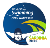 The logo of the Sardinia 2025 Open Water Cup