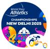 The logo of New Delhi 2025 World Para Athletics Championships