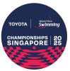 The logo of the Toyota World Para Swimming Championships Singapore 2025