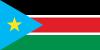 The blue, black, green, and red flag of South Sudan.
