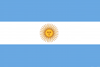 Argentina flag square