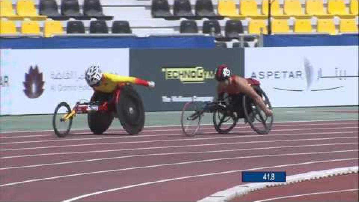 Women's 400m T53 | heat 1 |  2015 IPC Athletics World Championships Doha